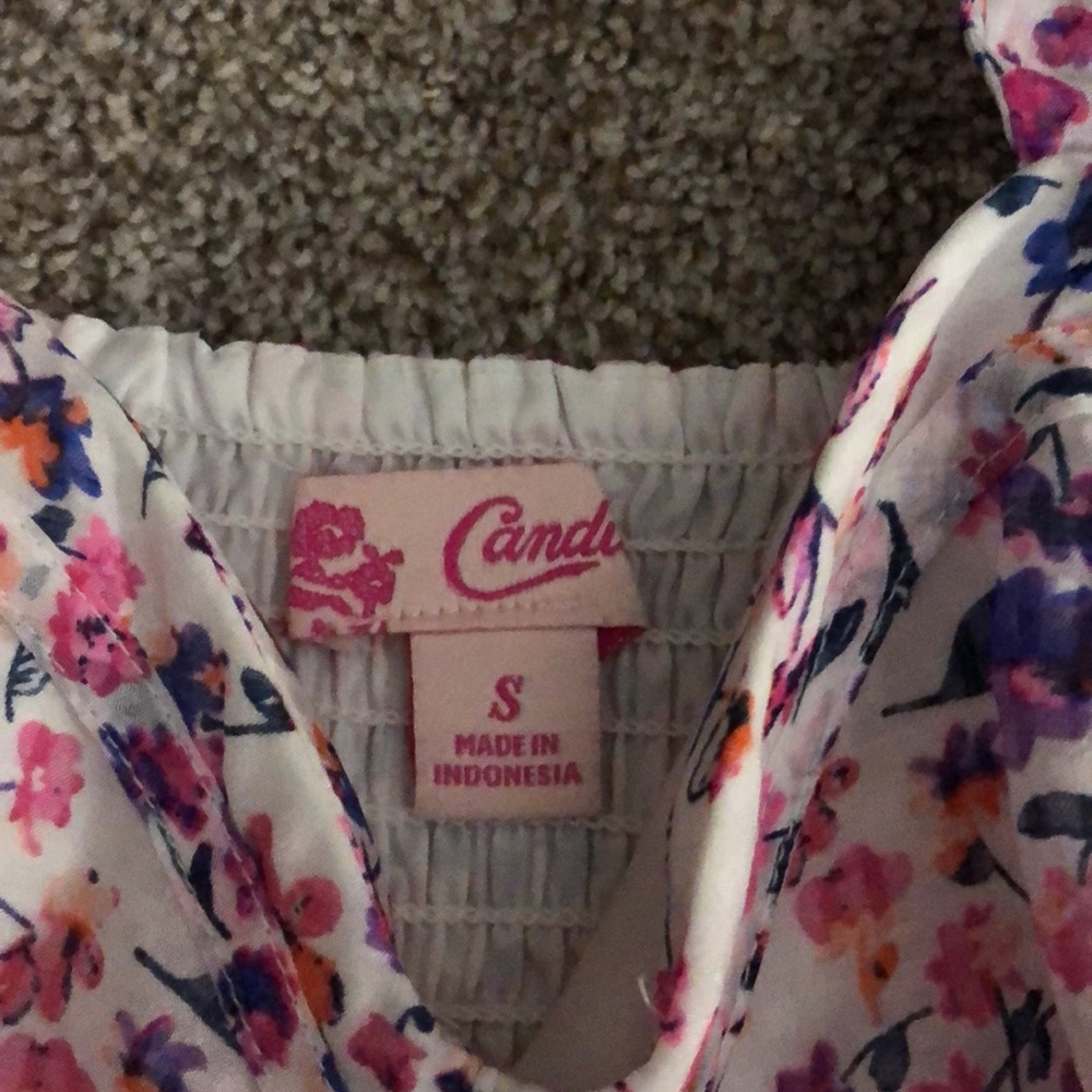 Candies Floral Dress size Small - Picture 2 of 3